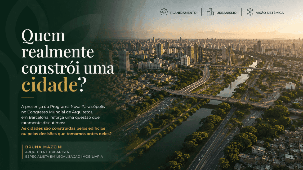Quem realmente constrói uma cidade?